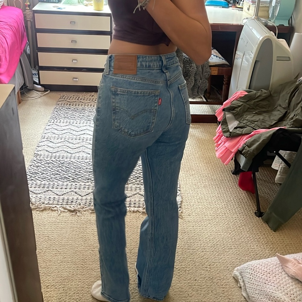 Levi boot cut jeans
